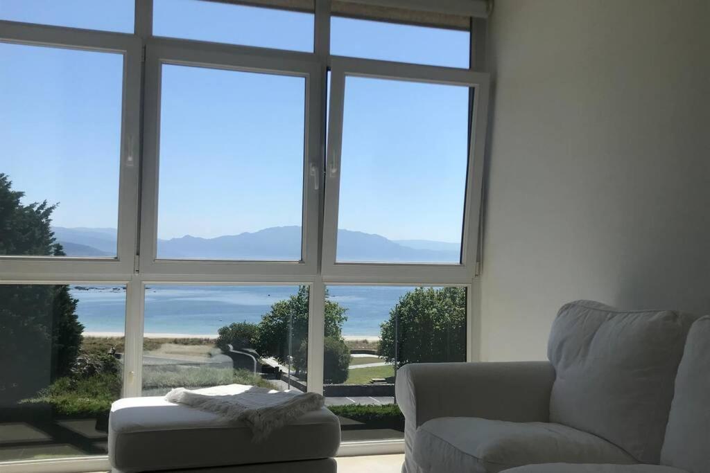 Apartamento primera línea de playa Finisterra Exterior foto